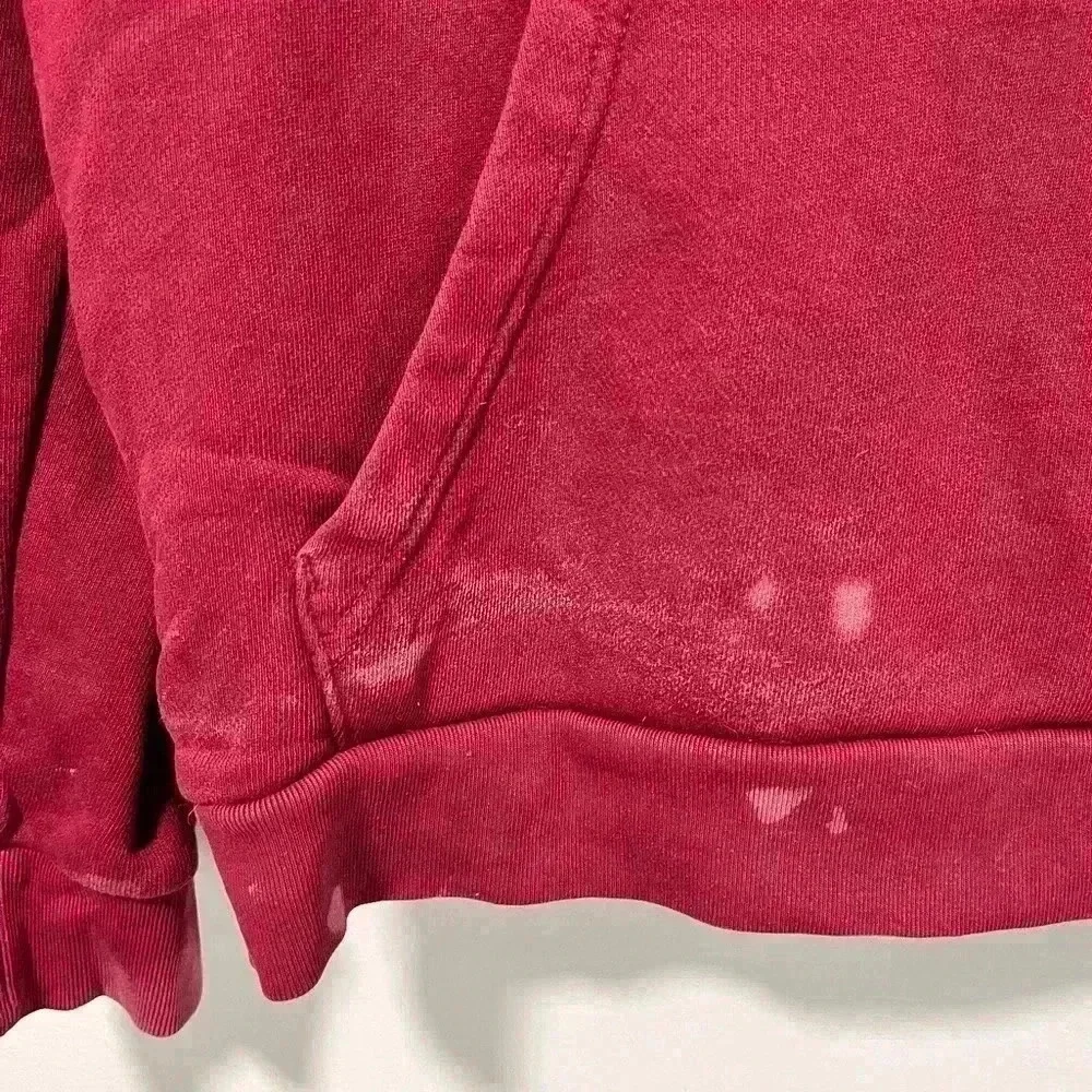 Adidas Originals Trefoil Men’s Red Hoodie - Size Small